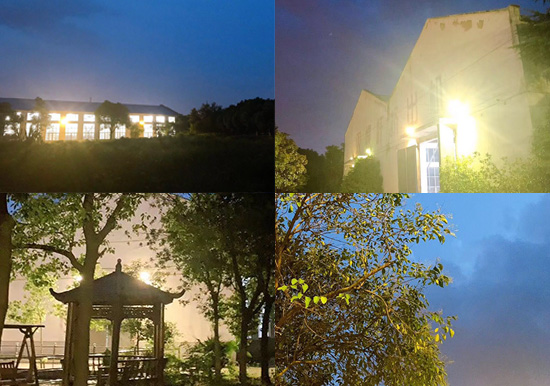 花園式廠區(qū)、綠樹成蔭、鳥語花香。原來的廠區(qū)的夜景是如此的美麗！
