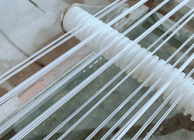 出料均勻，不斷條。